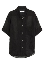 Sheer Silk Blend Blouse by Julien David