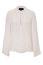 Long Sleeve Silk Blouse by Derek Lam