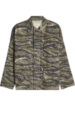 Printed Jacket in Cotton and Linen by Current/Elliott