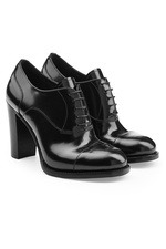 Leather Pumps with Lace-Up Front by Church's
