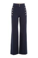 Wide Leg Wool Pants by Chloe