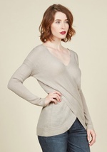 Crisscross-Examination Sweater by RD INTERNATIONAL