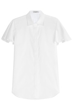 Cotton Blouse with Ruffled Sleeves by Valentino