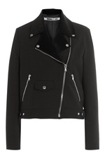 Biker Jacket with Wool by McQ Alexander McQueen