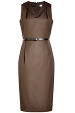 Cotton Dress with Belt by Max Mara