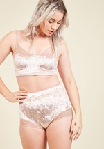 Velour Allure Bralette by Mink Pink/ agent icon