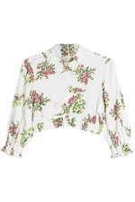 Cropped Top with Print by Emilia Wickstead