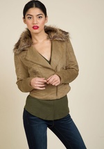 Urban Excursions Moto Jacket by JSK Fashions LTD. - Urban Bliss