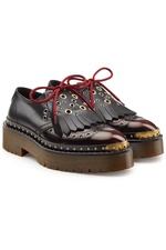 Embellished Leather Brogues by Burberry