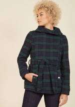 And There View Have It Coat by Coffee Shop