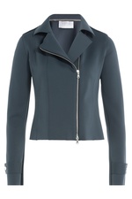 Fabric Biker Jacket by Harris Wharf London