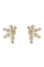 Flacon de Neige 18k Gold Earrings with Diamonds by Sophie Bille Brahe