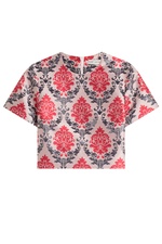 Cropped Jacquard Top by Mary Katrantzou