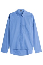 Stretch Cotton Shirt by Jil Sander Navy