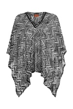 Zigzag Print Poncho by Missoni Mare