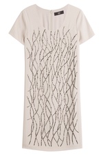 Embellished Shift Dress by Steffen Schraut