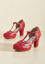 Fact or Fashion? T-Strap Heel by Bettie Page Shoes
