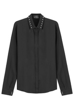 Wool Shirt with Studs by Anthony Vaccarello