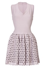 Flared Dress with Cutout Skirt by Alaia