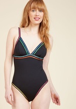 Threads Up! One-Piece Swimsuit by La Blanca