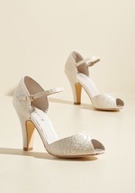 The Sole Works Metallic Heel in Gold Sparkle by Demfon / Navid O Nadio