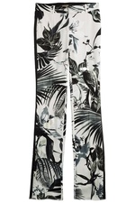 Printed Crepe Pants by Roberto Cavalli