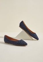 Curious Constellations Suede Flat by ModCloth