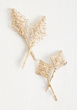 Luxe Begets Luxe Hair Pin Set by Ana Accessories Inc