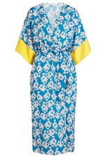 Wrap Kimono Printed Dress by Borgo de Nor