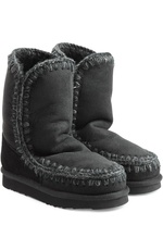 Short Sheepskin Boots by Mou