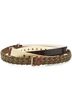 Layered Belt with Leather by Y/Project