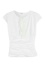 Cotton Top with Applique by Paule Ka