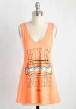 Downtime Traveler Top by Happiness