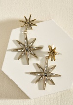 Wish Upon a Starburst Earrings by Robert Rose