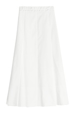 Pleated Cotton Skirt by Carven
