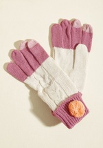 Two Poms Up Gloves by Disaster Designs Ltd.