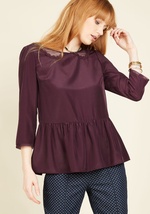 Sprightly Attire Ruffled Top in Illustrations by Appareline Inc