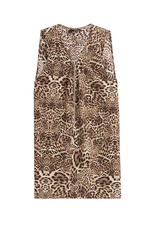 Silk Leopard Print Top by The Kooples