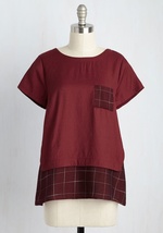 Perk the Crowd Top by Doe & Rae