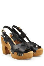 Leather Paltform Sandals by L'Autre Chose