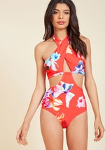 Transformative Tourism One-Piece Swimsuit by 6 Shore Road