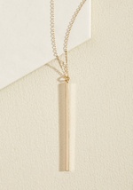 Key to Simplicity Necklace by ModCloth