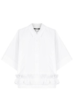 Ruffle Panel Blouse by McQ Alexander McQueen