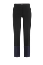 Wool Pants with Contrast Cuffs by Derek Lam