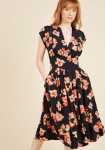 Saunter Sweetly Midi Dress by Emily and Fin LTD