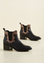 Watch Sparkles Fly Leather Bootie by E-Eight Fashions