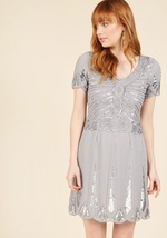 Interpretation of the Times Sequin Dress by TFNC LONDON