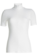 Zip-Up Cotton Top by Rosetta Getty
