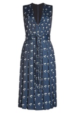 Printed Crepe Dress by Victoria Beckham