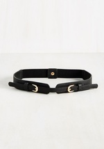 A Burlington of Fun Belt in Black by Cilla Collection